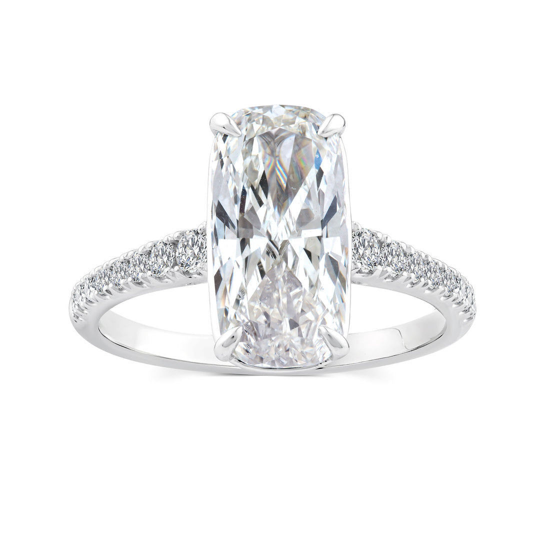 3.30ct Lab Grown Diamond Northern Ray Ring in Platinum