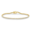 3.00ct Lab Grown Diamond Bracelet in 9K Yellow Gold