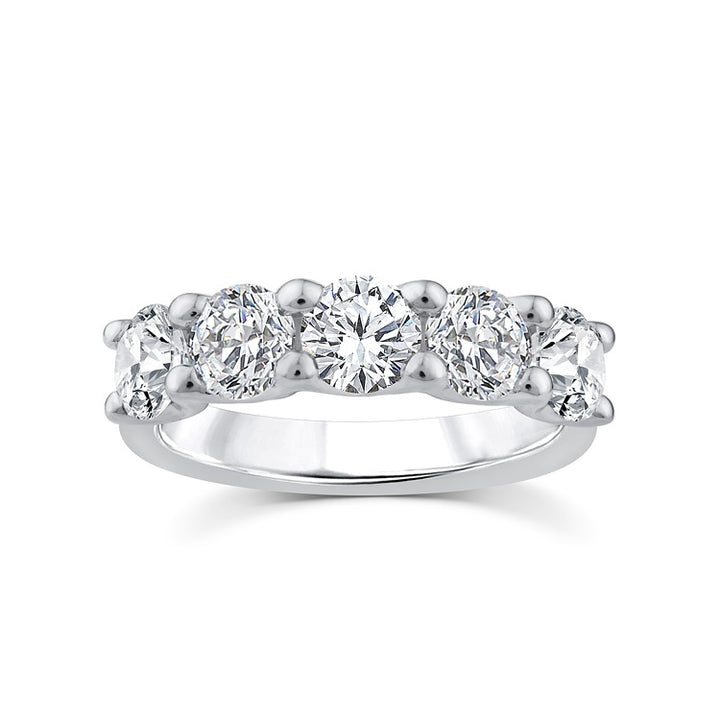 2.00ct Lab Grown Diamond Ring in 9K White Gold