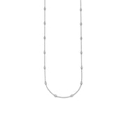 0.40ct Lab Grown Diamond Necklace in 9K White Gold | The Jewellery Boutique