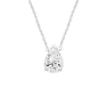 0.26ct Lab Grown Diamond Necklace in 9K White Gold | The Jewellery Boutique
