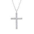 1.00ct Lab Grown Diamond Necklace in 9K White Gold