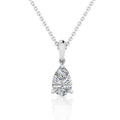 1.00ct Lab Grown Diamond Necklace in 9K White Gold