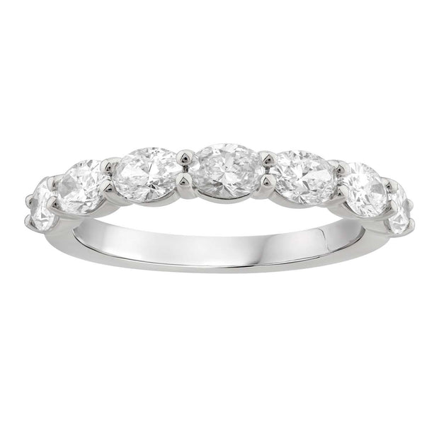 1.30ct Lab Grown Diamond Ring in 18K White Gold