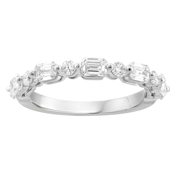 1.00ct Lab Grown Diamond Ring in 18K White Gold