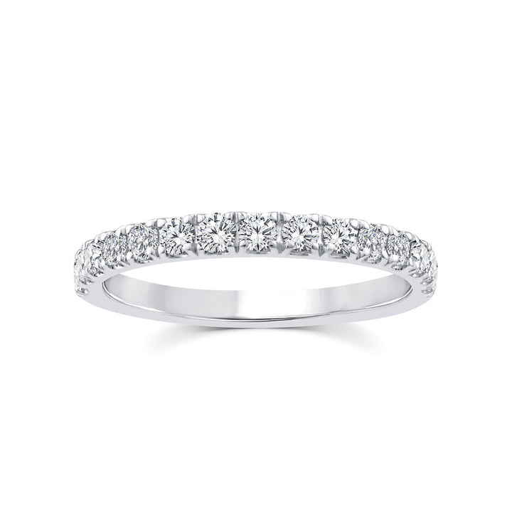 0.50ct Lab Grown Diamond Ring in 9K White Gold
