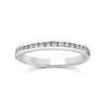 0.25ct Lab Grown Diamond Ring in 9K White Gold