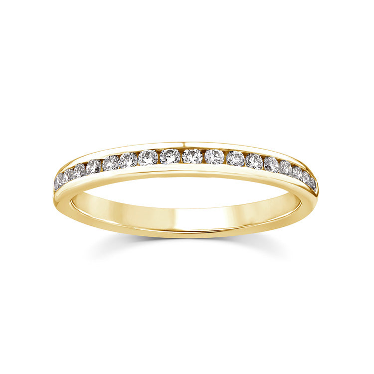 0.25ct Lab Grown Diamond Ring in 9K Yellow Gold