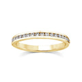 0.25ct Lab Grown Diamond Ring in 9K Yellow Gold