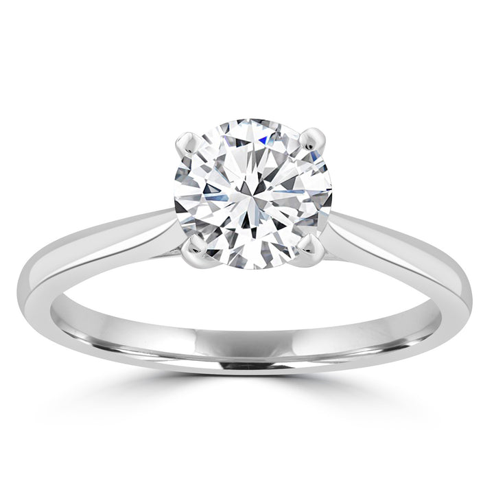 1.50ct Lab Grown Diamond Ring in 18K White Gold