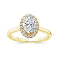1.15ct Lab Grown Diamond Ring in 9K Yellow Gold