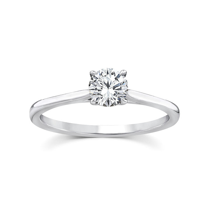 0.50ct Lab Grown Diamond Ring in 9K White Gold