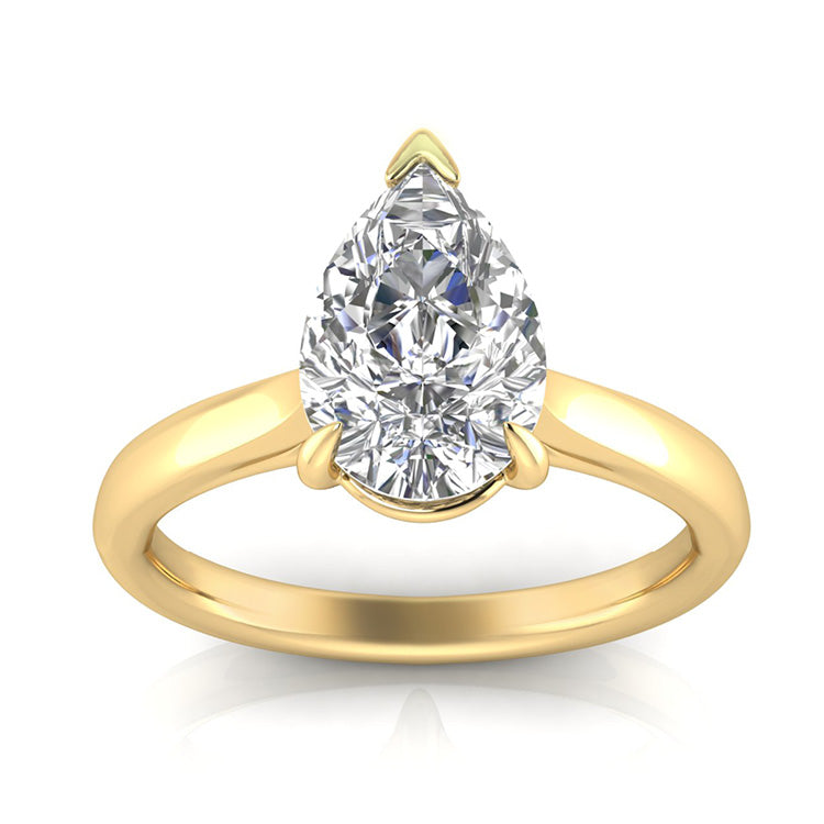 2.00ct Lab Grown Diamond Ring in 9K Yellow Gold