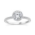 1.25ct Lab Grown Diamond Ring in 9K White Gold