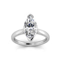 2.00ct Marquise Lab Grown Diamond Ring in 9K White Gold