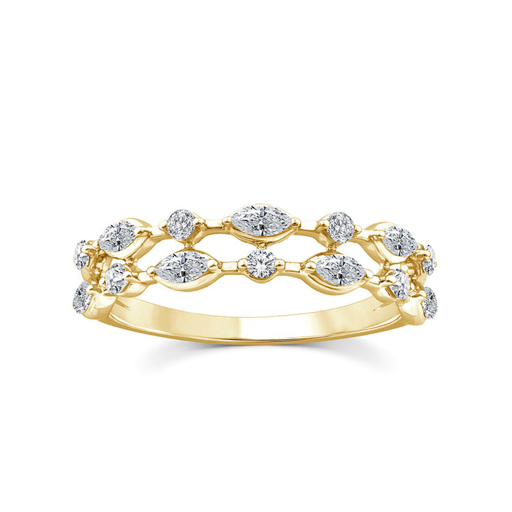 0.40ct Lab Grown Diamond Ring in 9K Yellow Gold