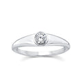 0.25ct Lab Grown Diamond Ring in 9K White Gold