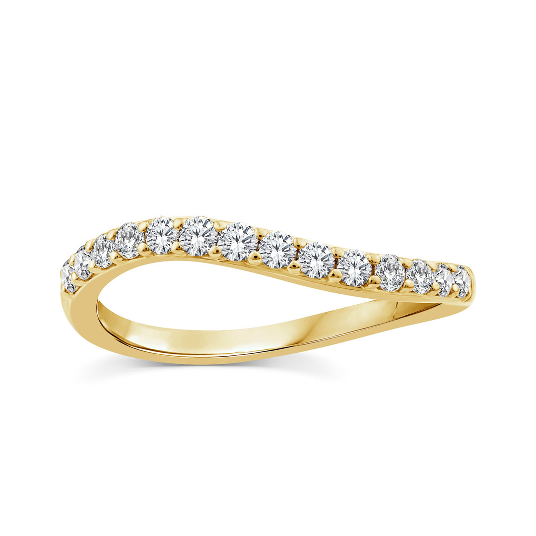 22K Gold Vermeil 0.30ct Lab Grown Diamond Ring
