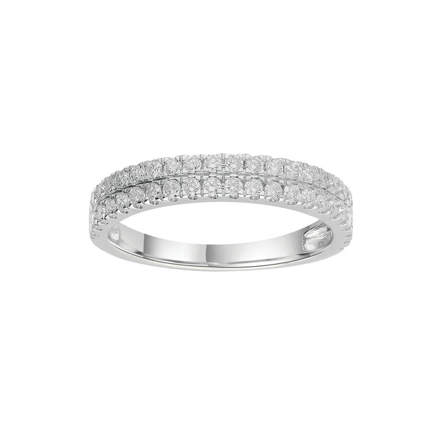 0.5ct Lab Grown Diamond Ring in 9K White Gold | The Jewellery Boutique