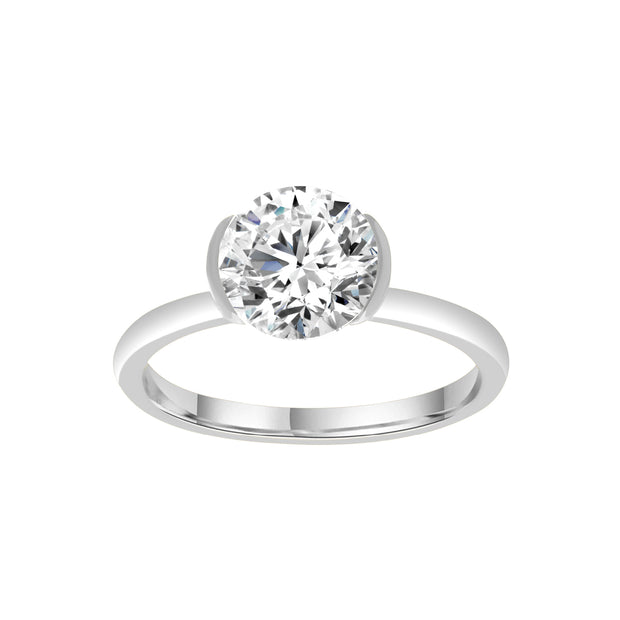 1.5ct Lab Grown Diamond Ring in 9K White Gold | The Jewellery Boutique