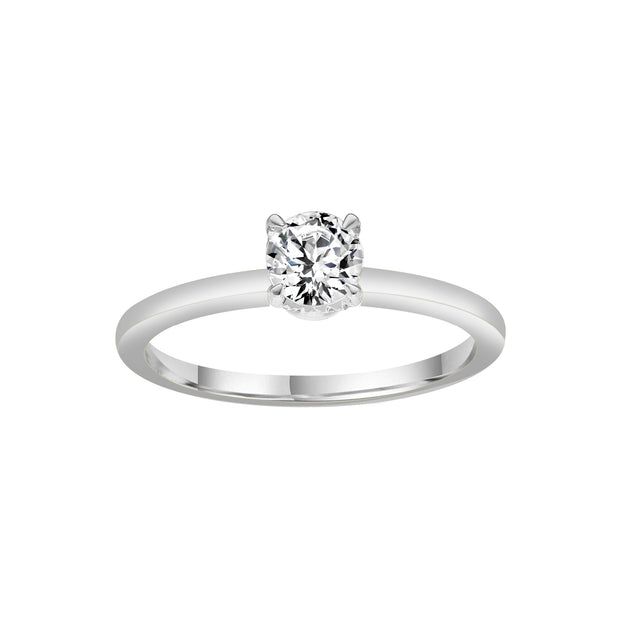 0.58ct Lab Grown Diamond Ring in 9K White Gold | The Jewellery Boutique