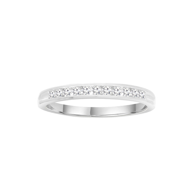 0.23ct Lab Grown Diamond Ring in 9K White Gold | The Jewellery Boutique