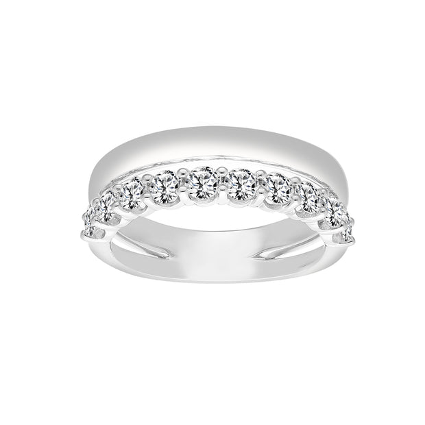 0.97ct Lab Grown Diamond Ring in 9K White Gold | The Jewellery Boutique