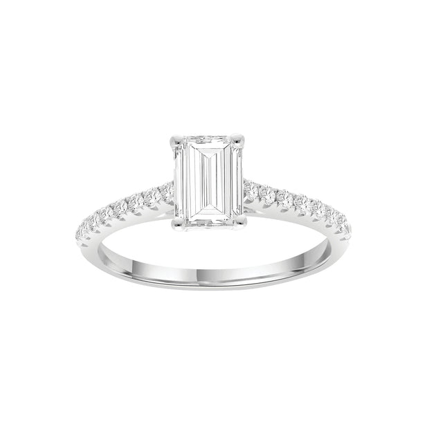 1.33ct Lab Grown Diamond Ring in 9K White Gold | The Jewellery Boutique