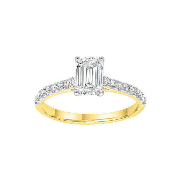 1.33ct Lab Grown Diamond Ring in 9K Yellow Gold | The Jewellery Boutique