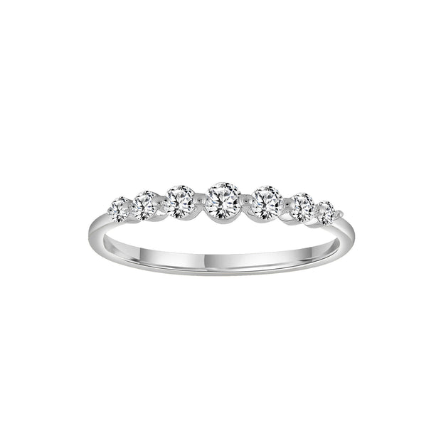 0.25ct Lab Grown Diamond Ring in 9K White Gold | The Jewellery Boutique