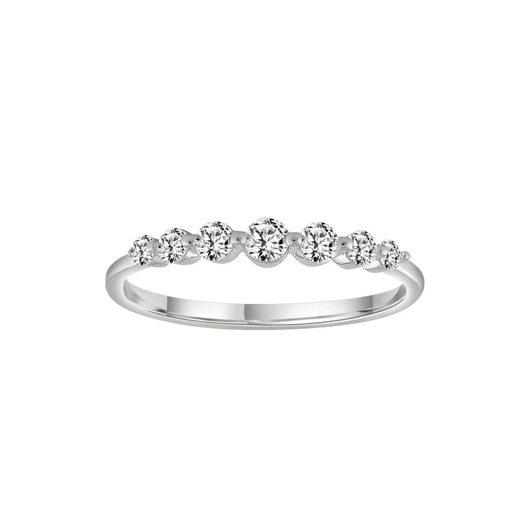 0.25ct Lab Grown Diamond Ring in 9K White Gold | The Jewellery Boutique