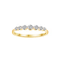 0.25ct Lab Grown Diamond Ring in 9K Yellow Gold | The Jewellery Boutique