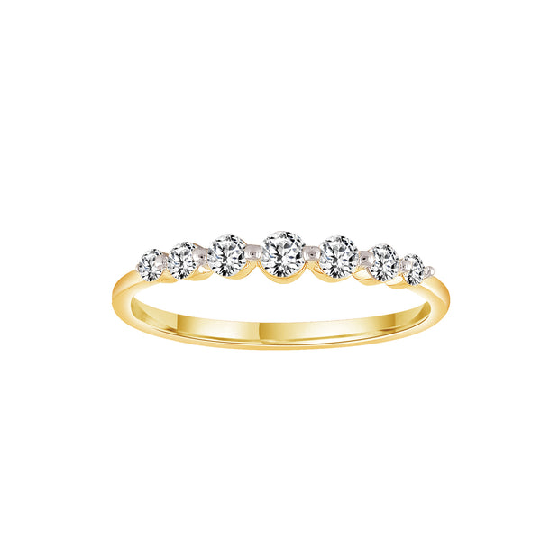 0.25ct Lab Grown Diamond Ring in 9K Yellow Gold | The Jewellery Boutique