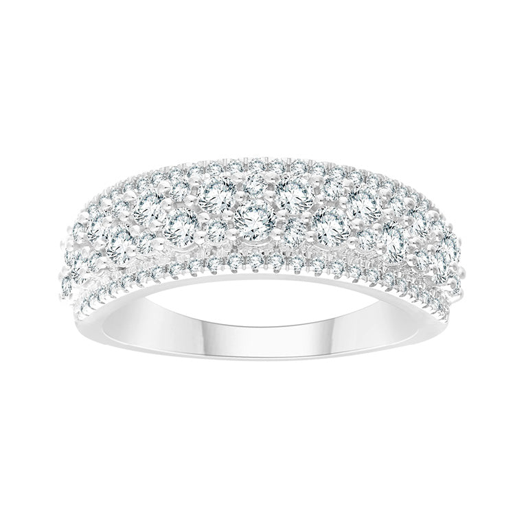 1.00ct Lab Grown Diamond Ring in 9K White Gold