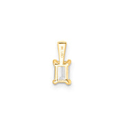 0.50ct Lab Grown Diamond Pendant in 9K Yellow Gold | The Jewellery Boutique