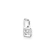 0.50ct Lab Grown Diamond Pendant in 9K White Gold | The Jewellery Boutique