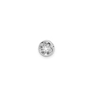 0.50ct Lab Grown Diamond Pendant in 9K White Gold | The Jewellery Boutique