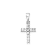 0.10ct Lab Grown Diamond Pendant in 9K White Gold | The Jewellery Boutique