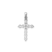 0.40ct Lab Grown Diamond Pendant in 9K White Gold | The Jewellery Boutique