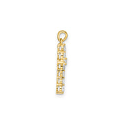 0.40ct Lab Grown Diamond Pendant in 9K Yellow Gold | The Jewellery Boutique