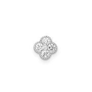 0.25ct Lab Grown Diamond Pendant in 9K White Gold | The Jewellery Boutique