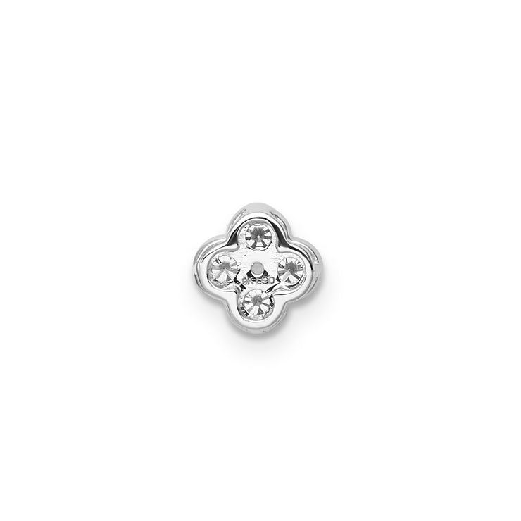 0.25ct Lab Grown Diamond Pendant in 9K White Gold | The Jewellery Boutique