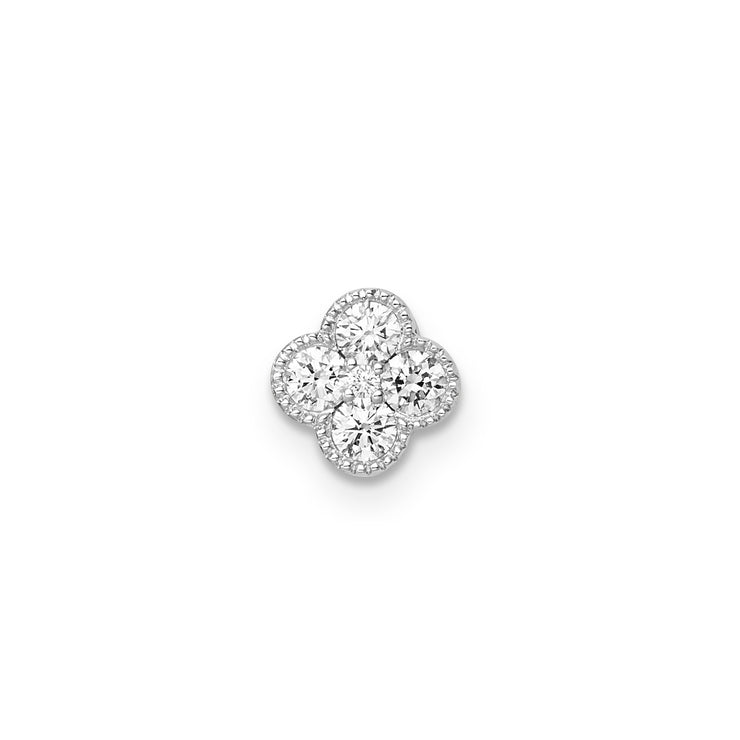 0.25ct Lab Grown Diamond Pendant in 9K White Gold | The Jewellery Boutique