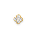 0.25ct Lab Grown Diamond Pendant in 9K Yellow Gold | The Jewellery Boutique