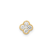 0.25ct Lab Grown Diamond Pendant in 9K Yellow Gold | The Jewellery Boutique