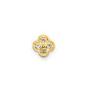 0.25ct Lab Grown Diamond Pendant in 9K Yellow Gold | The Jewellery Boutique