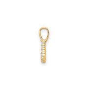 0.08ct Lab Grown Diamond Pendant in 9K Yellow Gold | The Jewellery Boutique