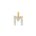 0.15ct Lab Grown Diamond Pendant in 9K Yellow Gold | The Jewellery Boutique