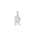 0.13ct Lab Grown Diamond Pendant in 9K White Gold | The Jewellery Boutique