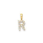 0.13ct Lab Grown Diamond Pendant in 9K Yellow Gold | The Jewellery Boutique